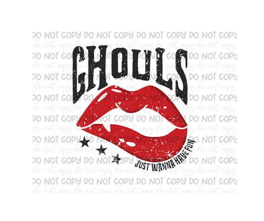 Ghouls just Wanna have fun-Ready to Press Transfer