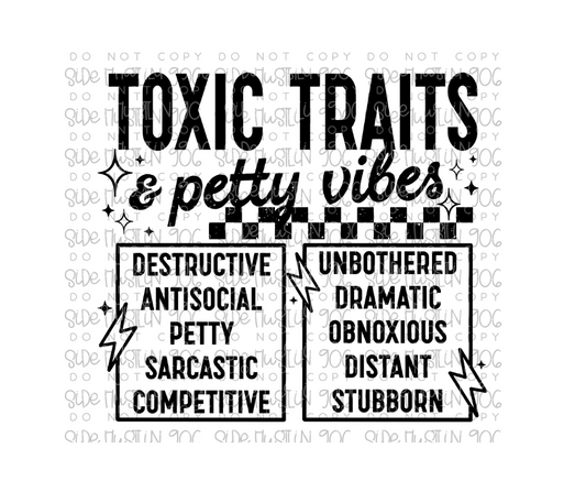 Toxic Traits-Ready to Press Transfer