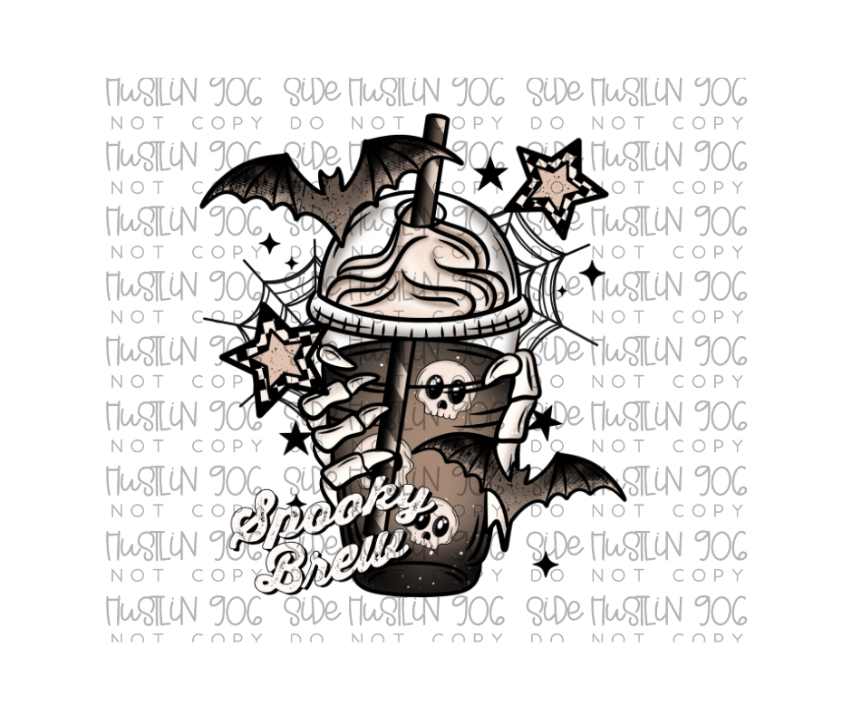 Spooky Brew-Ready to Press Transfer
