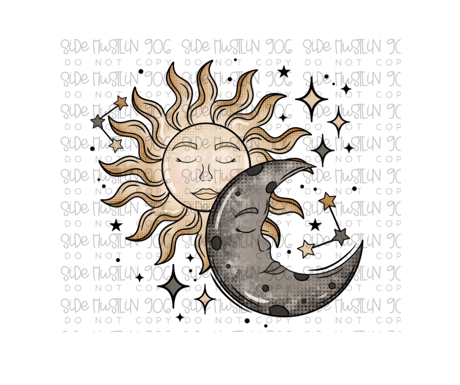 Sun and Moon-Ready to Press Transfer