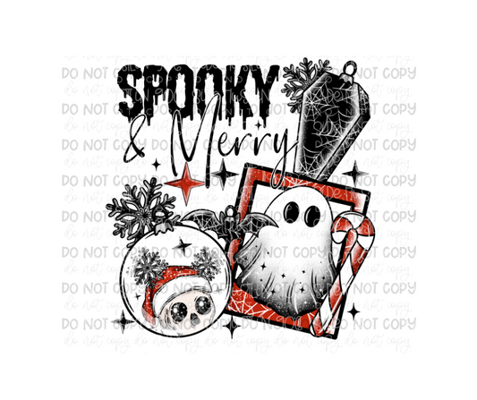 Spooky Merry-Ready to Press Transfer