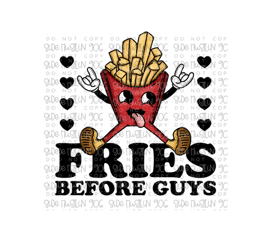 Fries-Ready to Press Transfer