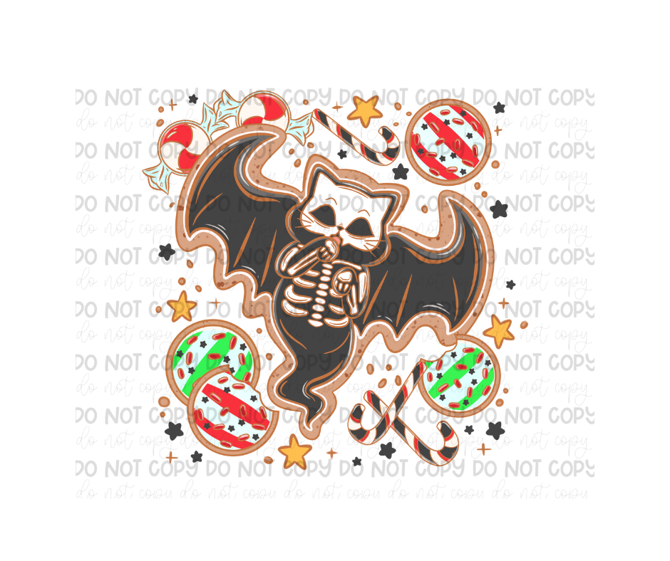 Festive Familiar Cookie-Ready to Press Transfer