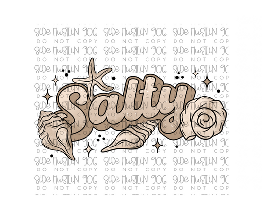 Salty Shells-Ready to Press Transfer