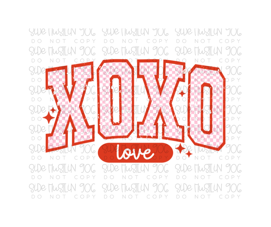 Xoxo Love-Ready to Press Transfer