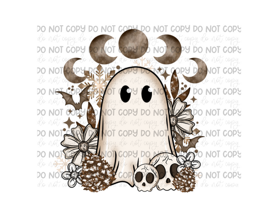 Cottagecore Ghost Winter style 2-Ready to Press Transfer