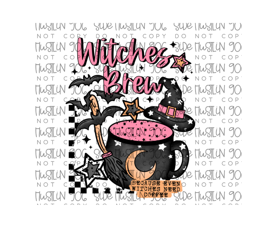 Witches Brew-Ready to Press Transfer