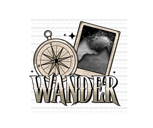 Wander-Ready to Press Transfer