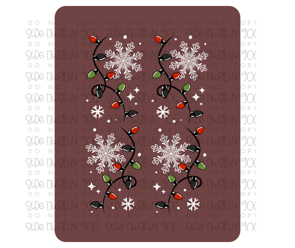 Merry Scary Caffeinated Sleeve-Ready to Press Transfer