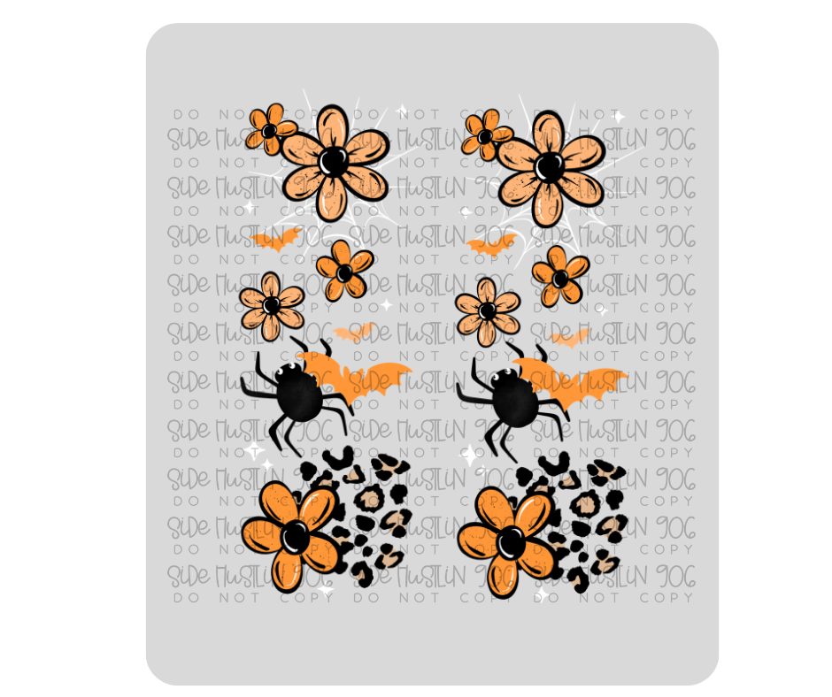 Heart Belongs to Halloween Sleeve-Ready to Press Transfer