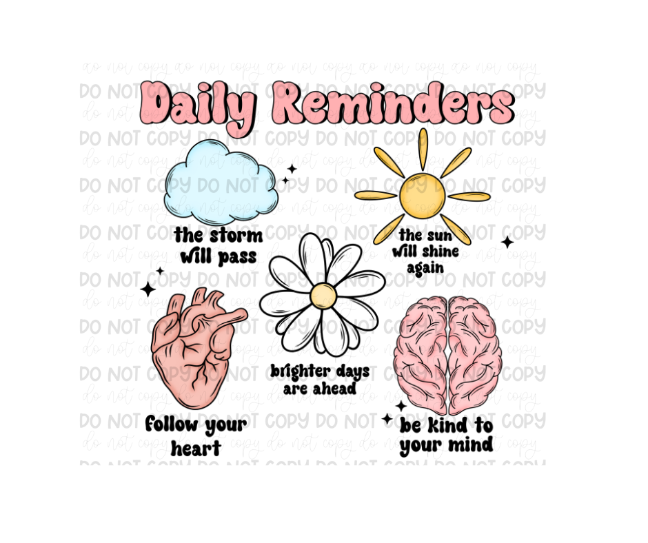 Daily Reminders-Ready to Press Transfer