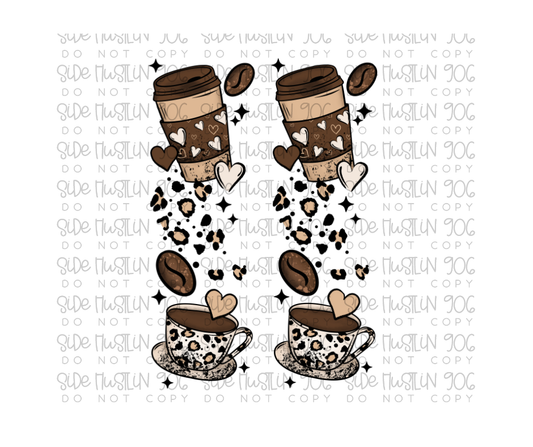 Coffee Sleeve-Ready to Press Transfer