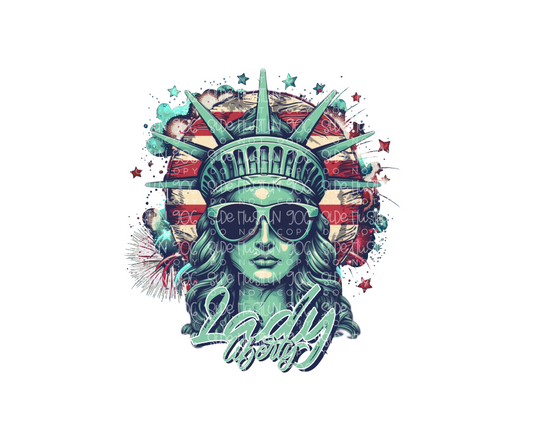 Lady Liberty-Ready to Press Transfer