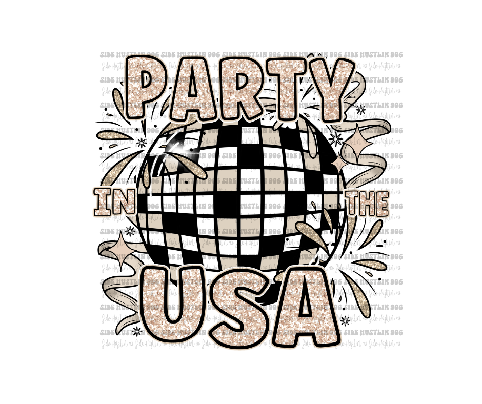 Party in the USA-Ready to Press Transfer