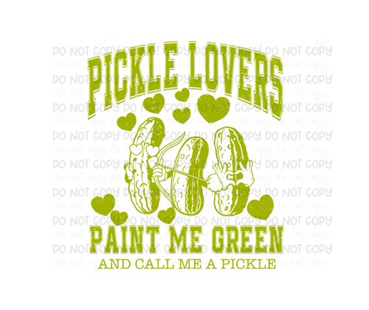 Pickle Lovers-Ready to Press Transfer