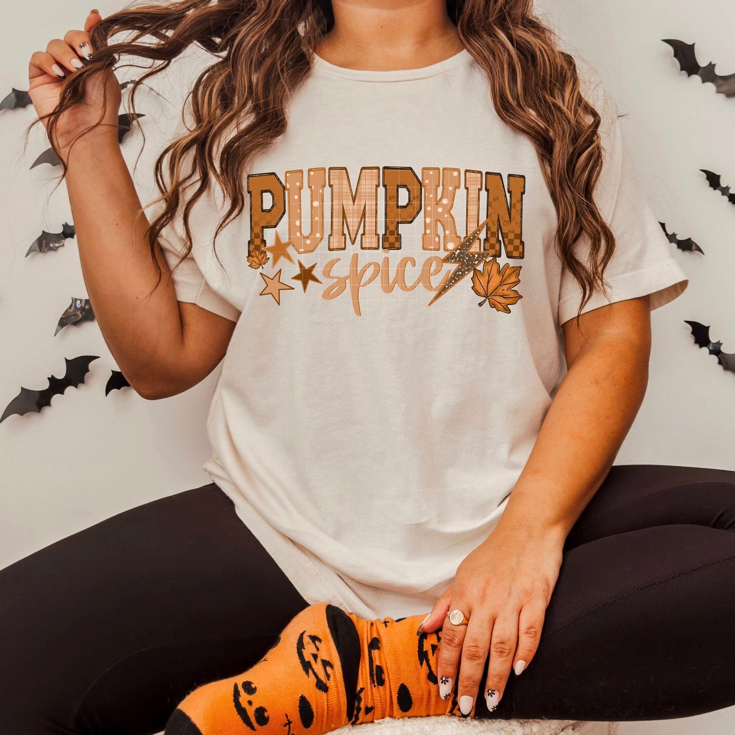 Pumpkin Spice-Ready to Press Transfer