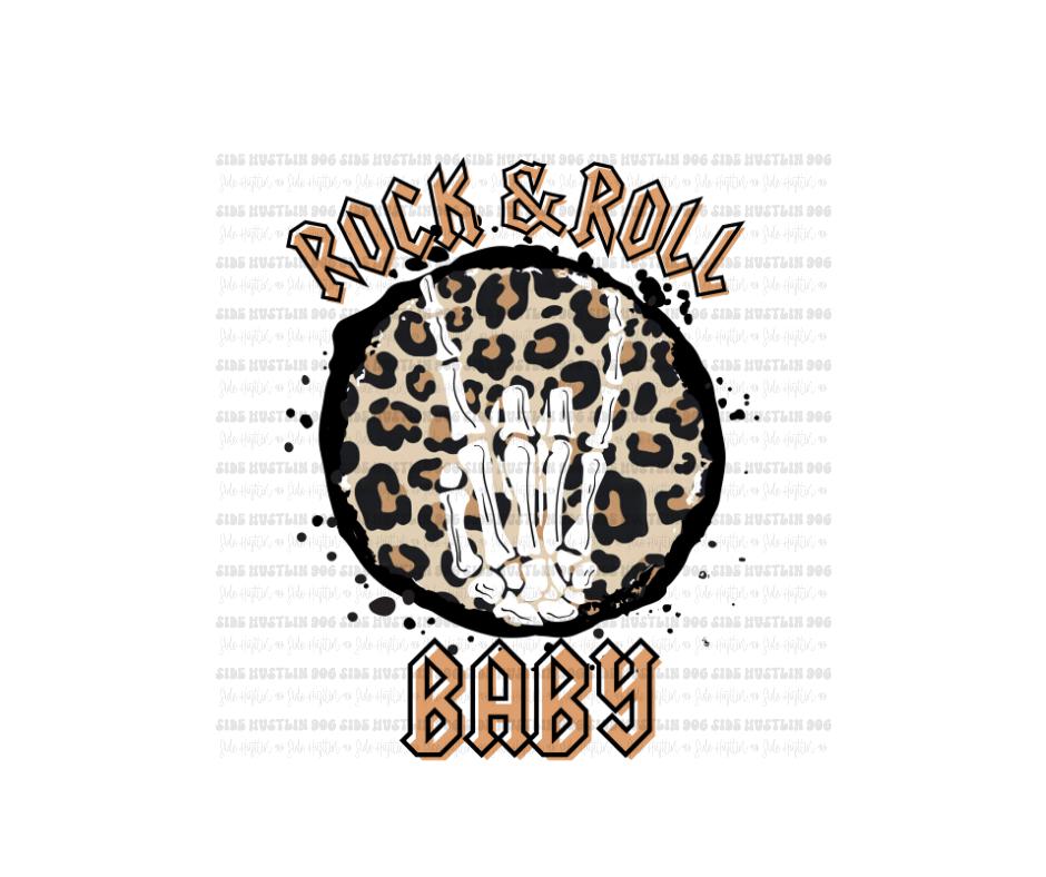 Rock & Roll Baby -Ready to Press Transfer