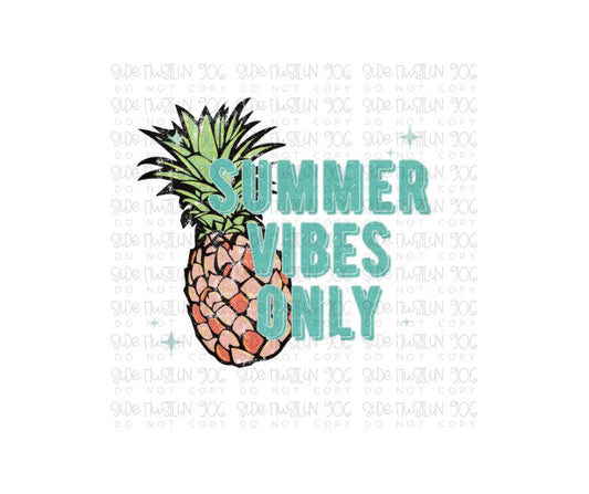 Summer Vibes Only-Ready to Press Transfer
