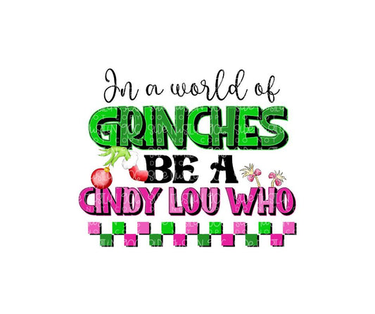 Be a Cindy Lou Who-Ready to Press Transfer