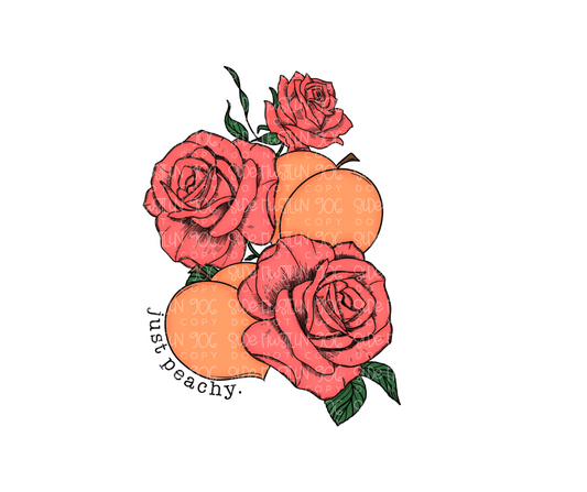 Just Peachy-Ready to Press Transfer