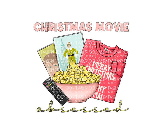 Christmas Movie Obsessed-Ready to Press Transfer