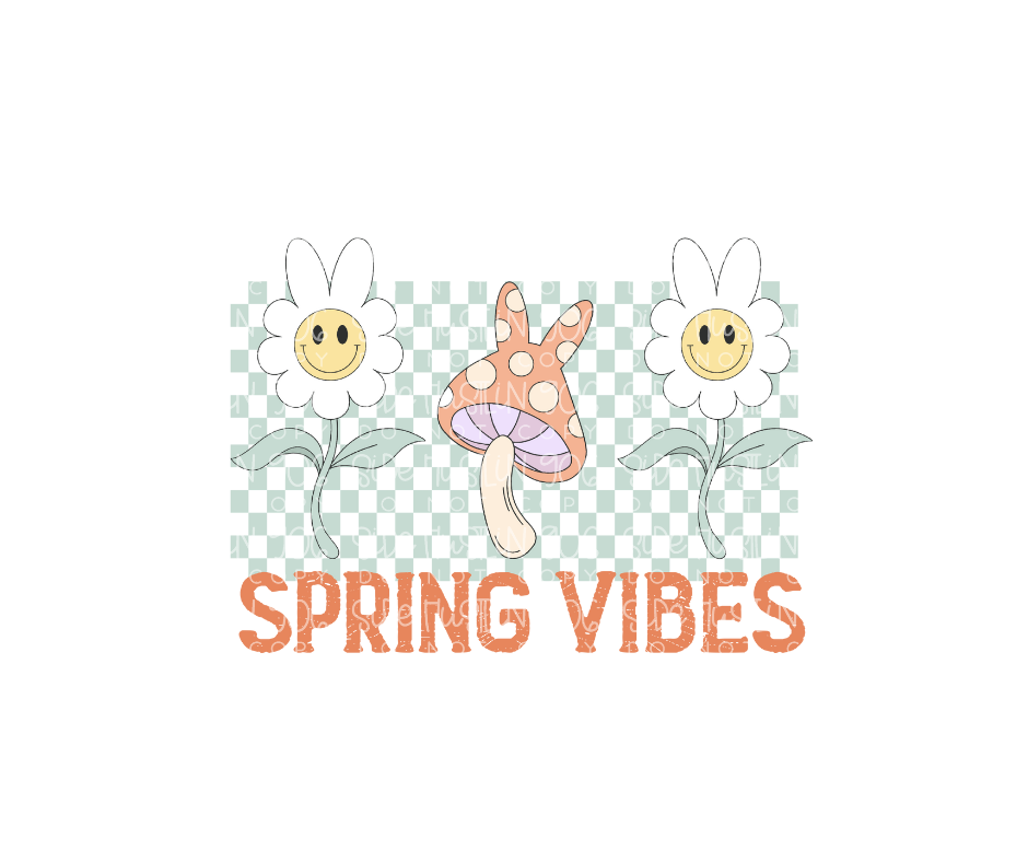 Spring Vibes-Ready to Press Transfer