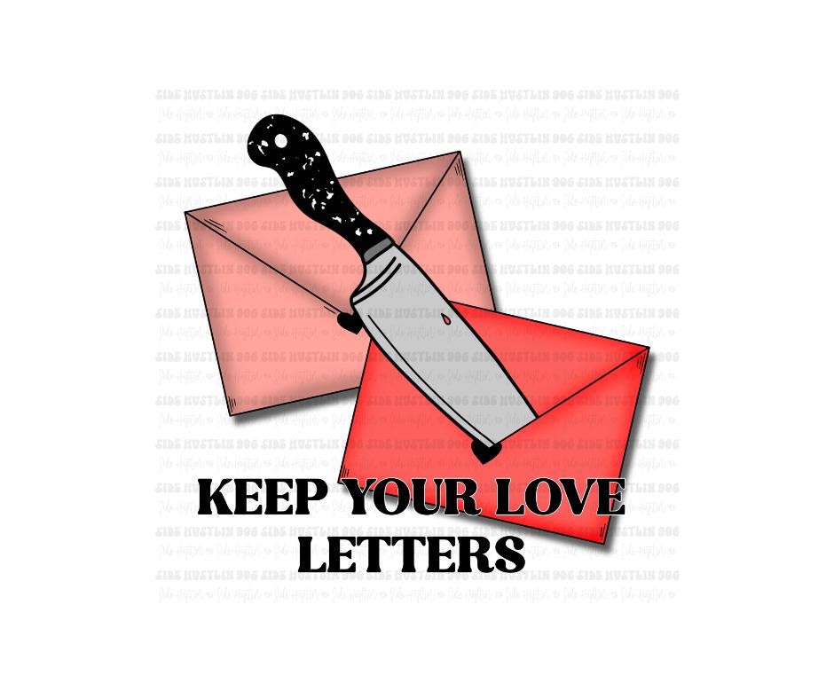 Keep your Love Letters-Ready to Press Transfer