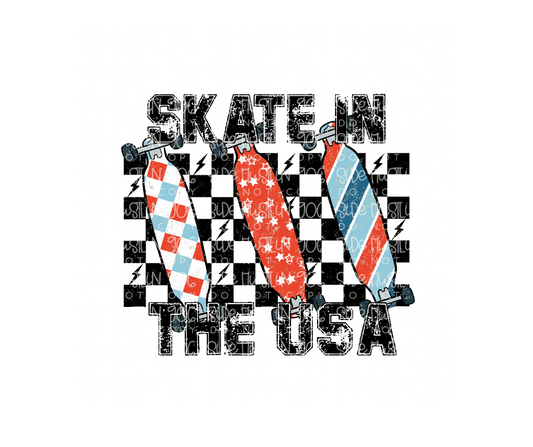 Skate in the USA-Ready to Press Transfer