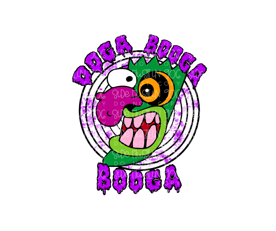 Ooga Booga Booga-Ready to Press Transfer