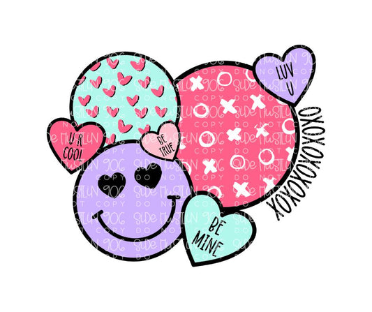 Conversation Hearts-Ready to Press Transfer