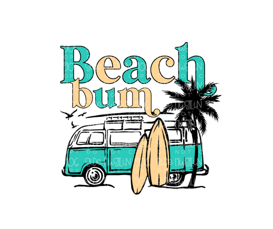 Beach Bum-Ready to Press Transfer