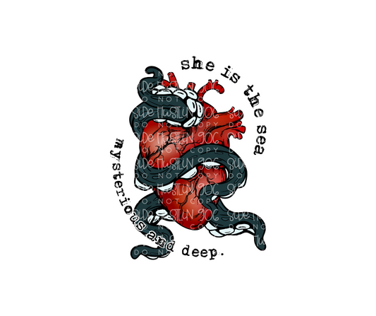 She is the Sea-Ready to Press Transfer