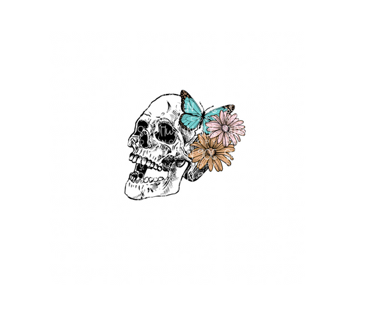 Flowers grow from Dark moments -Ready to Press Transfer