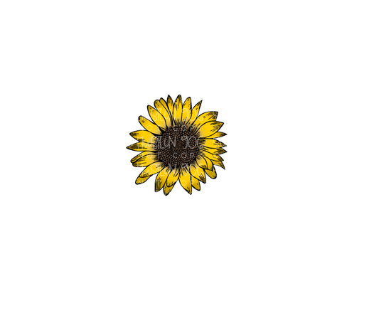 Sunflower -Ready to Press Transfer