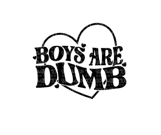 Boys are Dumb-Ready to Press Transfer