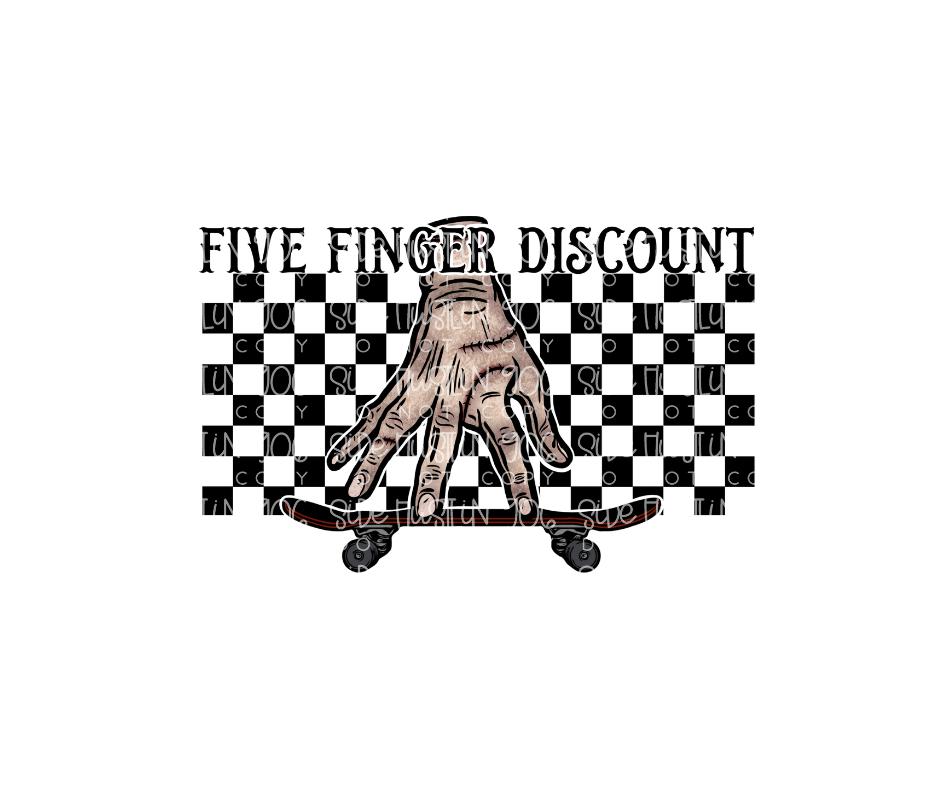 Five Finger Discount THING-Ready to Press Transfer