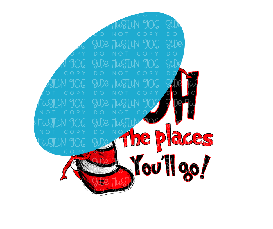 Oh the places-Ready to Press Transfer