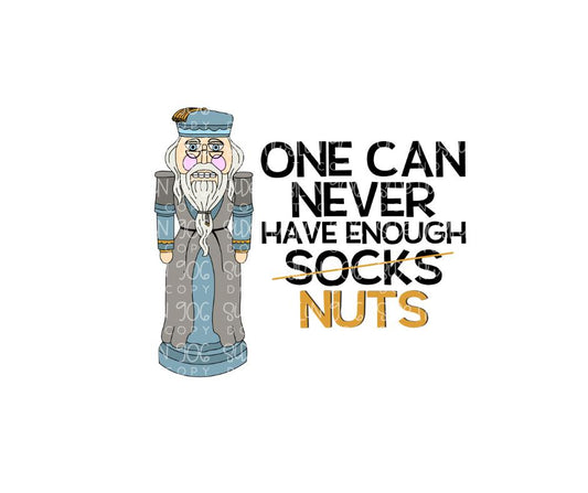 Too many Nuts-Ready to Press Transfer