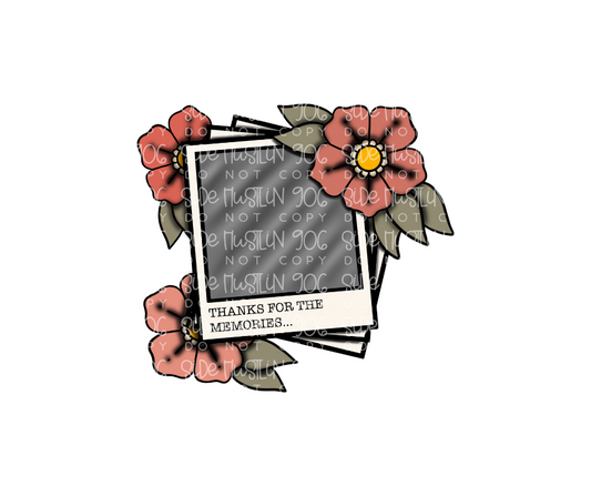 Thanks for the Memories-Ready to Press Transfer