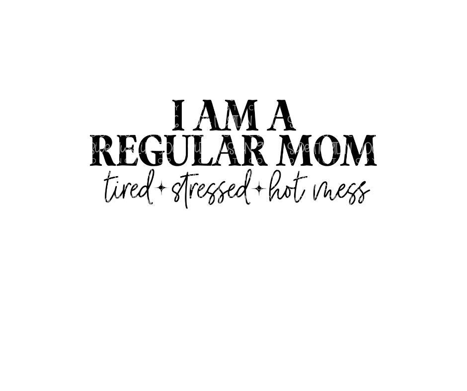 I am a Regular Mom-Ready to press Transfer