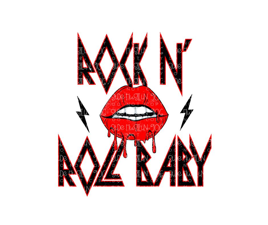 Rock N Roll Baby-Ready to press Transfer