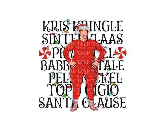 Santa Clause-Ready to Press Transfer