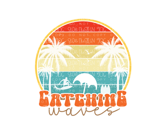 Catching Waves-Ready to Press Transfer