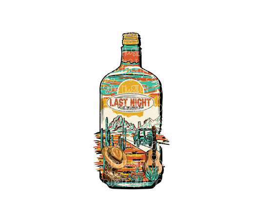 We let the Liquor Talk-Ready to Press Transfer