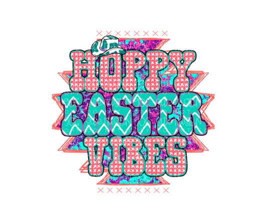 Hoppy Easter Vibes-Ready to Press Transfer