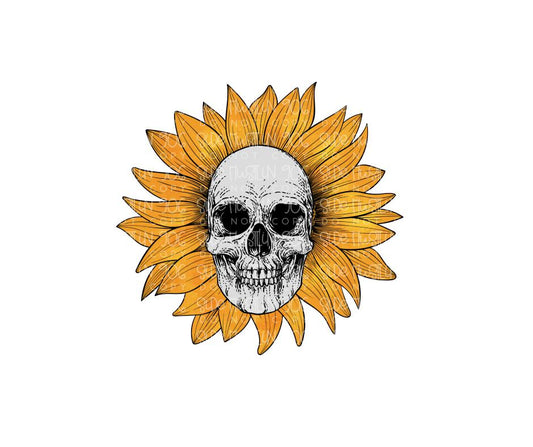 Skellie Sunflower-Ready to Press Transfer