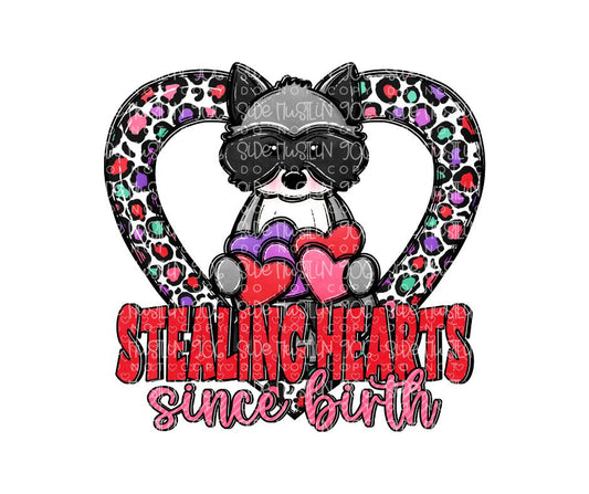 Stealing hearts since Birth-Ready to Press Transfer