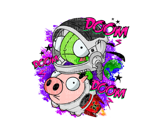 Doom Doom Doom-Ready to Press Transfer
