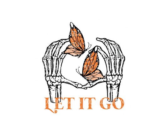 Let it Go skellie-Ready to Press Transfer
