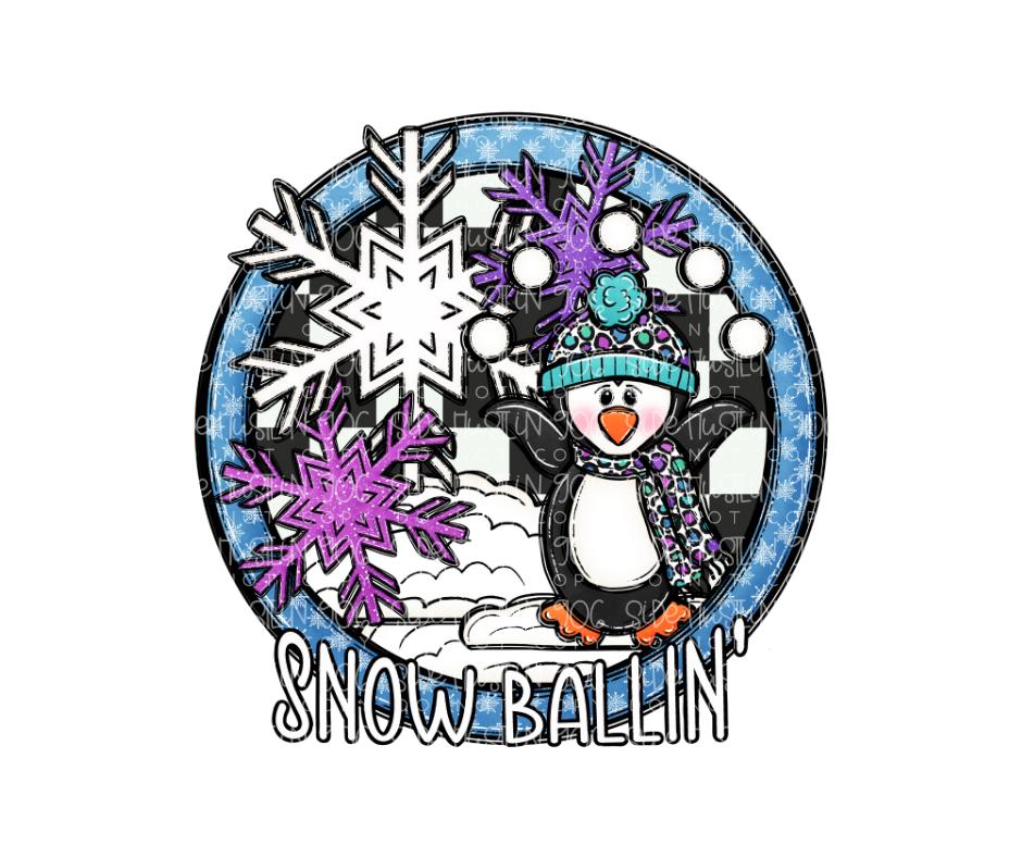 Snow Ballin-Ready to Press Transfer